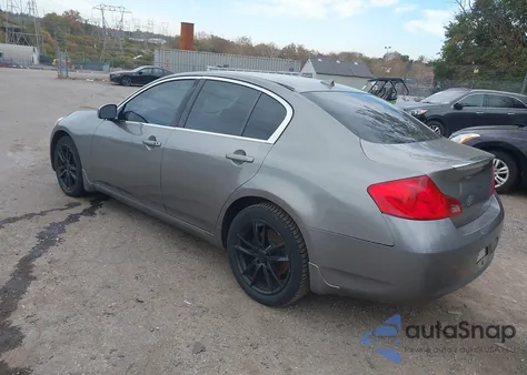 2007 Infiniti G35X from USA, damaged, VIN JNKBV61F87M810946